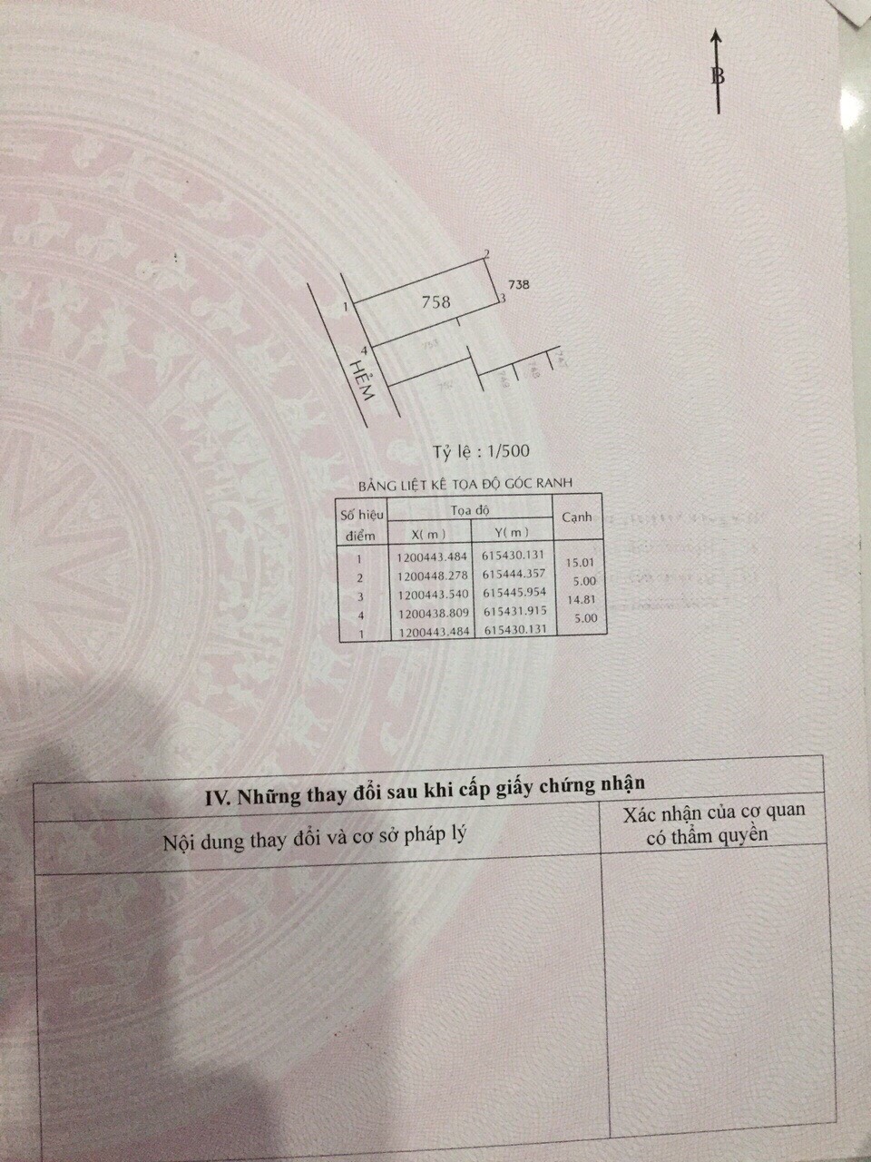 Bán đất 5x15m hẻm xe hơi tại đường 100A P. Tân Phú Q.9