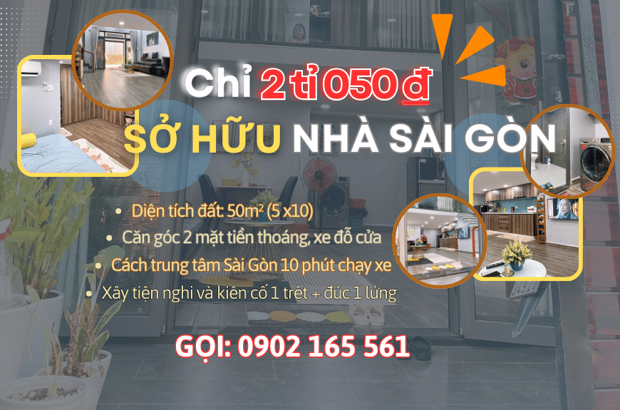 Nhà Sài Gòn giá rẻ